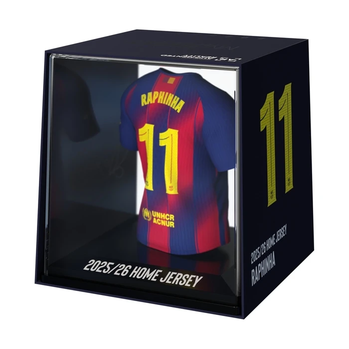 FC Barcelona Raphinha Mini T-shirt Figure - FanCollex