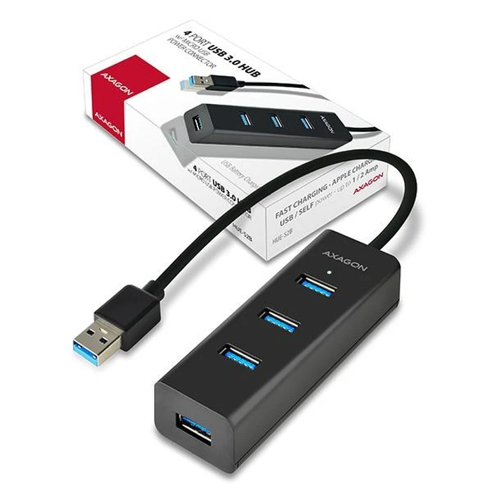 USB Hub Axagon I/O Usb3.0 4Port Charging/0.3M Hue-S2B