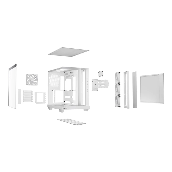 Κουτί Η/Υ Be quiet Atx/Micro Atx/Mini-Itx / White / Midi Tower / Bgw86