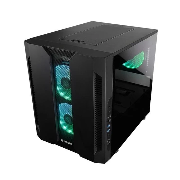 Κουτί Η/Υ Chieftec Micro Atx/Mini-Itx / Black / Cube / Gm-02B-Op
