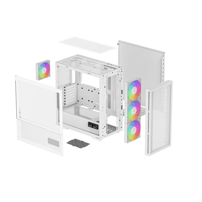 Κουτί Η/Υ Deepcool Ch560 Digital Wh / Transparent / White / R-Ch560-Whape4D-G-1