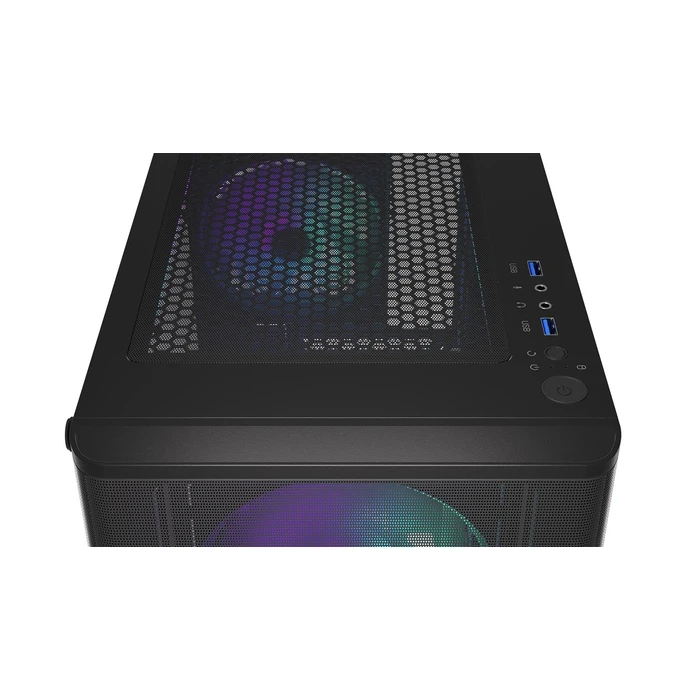 Κουτί Η/Υ Endorfy Ventum 200 Argb / Midi / Transparent / Black / Ey2A014