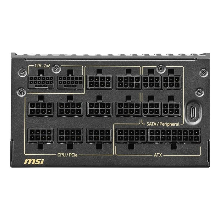 Τροφοδοτικό 1600W MSI Meg Ai1600T Pcie5 / Atx 3.1 / 80 Plus Titanium / Megai1600Tpcie5