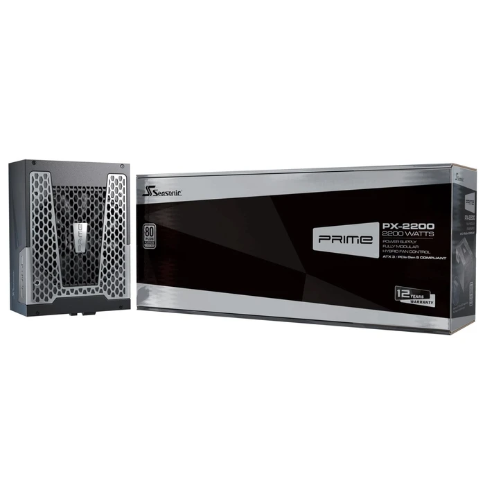 Τροφοδοτικό 2200W Seasonic Prime Px Atx 3.1 / 80 Plus Platinium / Mtbf 100000 / Prime-Px-2200-Atx30