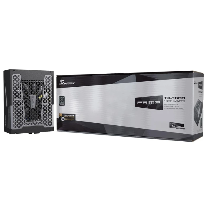 Τροφοδοτικό 1600W Seasonic Prime Tx Atx 3.0 / 80 Plus Titanium / Mtbf 100000 / Prime-Tx-1600-Atx30