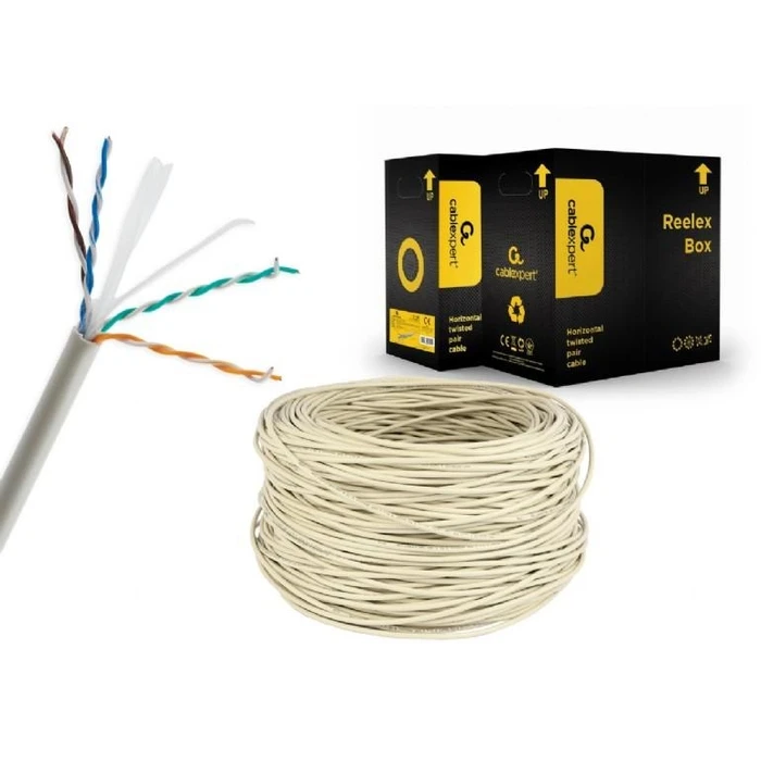 Καλώδιο Δικτύου Gembird Cat6 Utp 305M Gray/Upc-6004Se-Sol