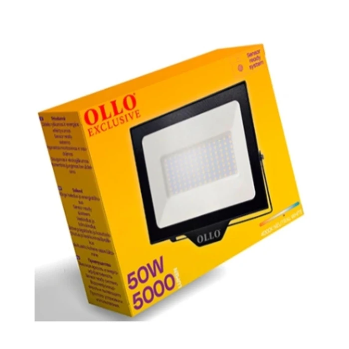 Προβολέας Ollo 50W / 5000 Lumen / 4000 K / Ac220-240V / Angle 110 / Vs121C-50W-40K