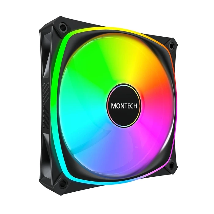 Case Fan 12cm Montech Rx120 Pro Black Montech
