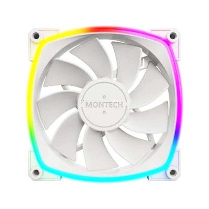 Case Fan 12cm Montech Rx120 Pwm White Montech