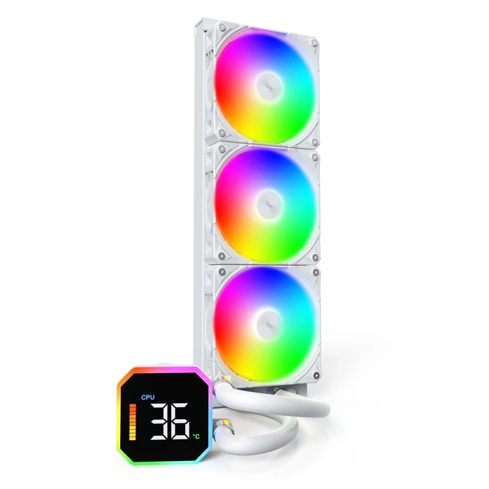 Υδρόψυξη Επεξεργαστή Montech Multi Socket White Hyperflow Digital 360