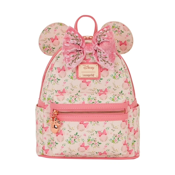 Loungefly Minnie Mouse Floral Mini Backpack