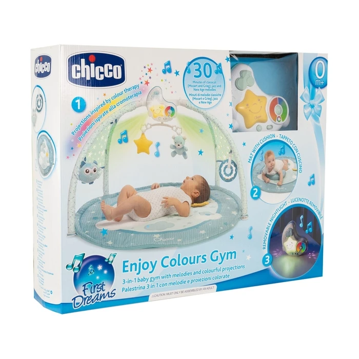 Chicco Happy Colors Activity Gym with Music for Newborns Y01-09866-20