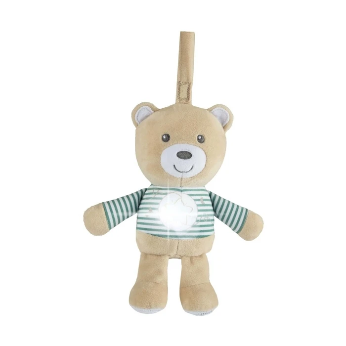 Chicco Musical Sleep Toy Bear (Fabric) with Music and Light for Newborns Y01-11128-00