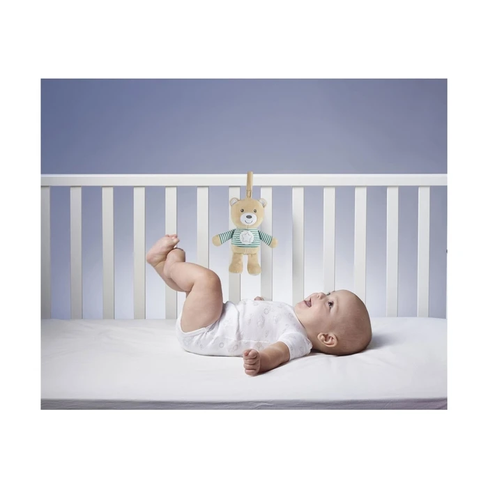 Chicco Musical Sleep Toy Bear (Fabric) with Music and Light for Newborns Y01-11128-00