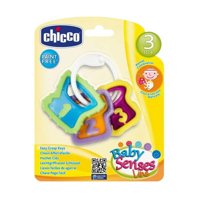 Chicco Baby Rattle Keys 3+ months