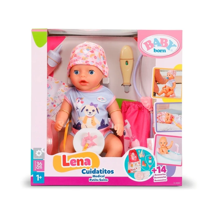 Zapf Creation Baby Born Κούκλα Doctor Lena 36cm 840467