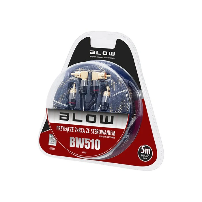 Καλώδιο 2RCA to 2RCA 5m γωνία