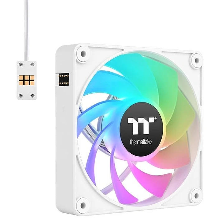 Case Fan 12cm Thermaltake CT120 EX Reverse ARGB Sync White 3 Fan Pack