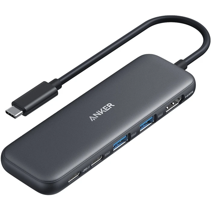 Docking Station Anker USB-C (5-in-1) 1 x 4K HDMI 2 x USB-A 1 x USB-C 1 x USB-C PD 100W