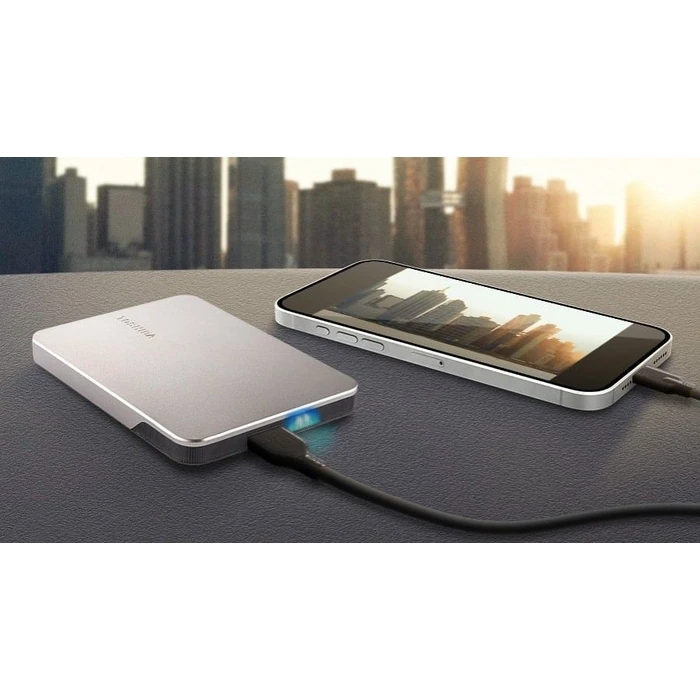 Eξωτερικός Σκληρός Δίσκος 2TB Toshiba Canvio Flex warm silver