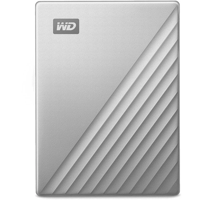 Eξωτερικός Σκληρός Δίσκος 5TB WD My Passport Ultra Mac Silver USB-C/USB3.0 HDD 2,5inch Metal finish RTL