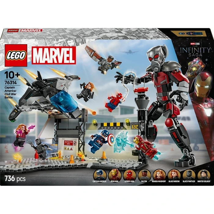 LEGO Super Heroes Marvel Captain America: Civil War Actionduell 76314