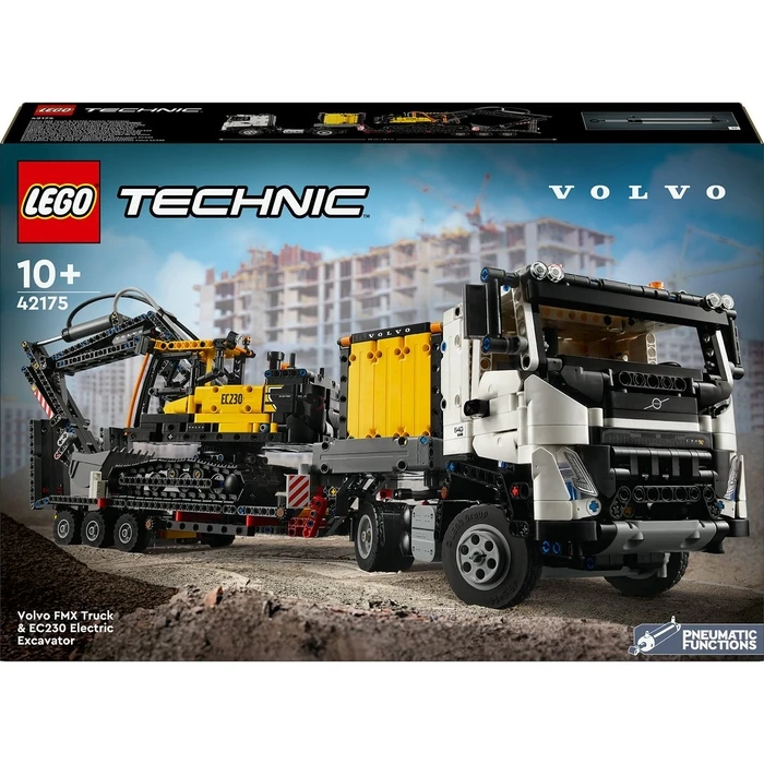 LEGO Technic Volvo FMX LKW with EC230 Electric Raupenbagger 42175