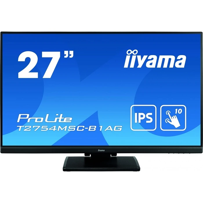 Monitor 27" Iiyama (1920x1080) ProLite T2754MSC-B1AG 16:9 FHD IPS Touch 4ms 60Hz HDMI VGA USB Black