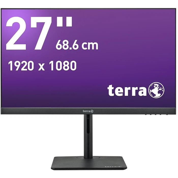 Monitor 27" Terra (1920x1080) 2727W HA V2 16:9 FHD VA 5ms HDMI DP Black