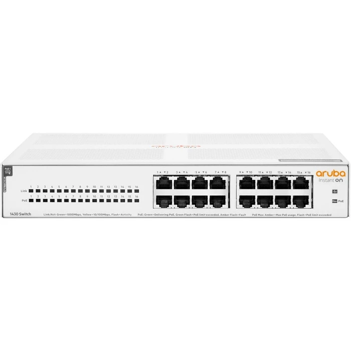 Network Switch 16P HP Aruba Instant ON 1430 16G PoE (124W) RM