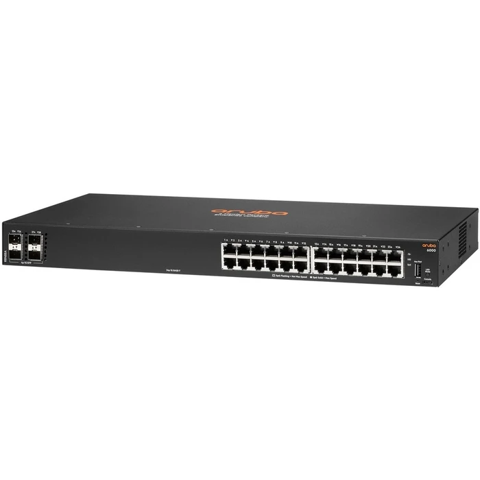Network Switch 24+4P HP Aruba 6000 24G + 4SFP M RM