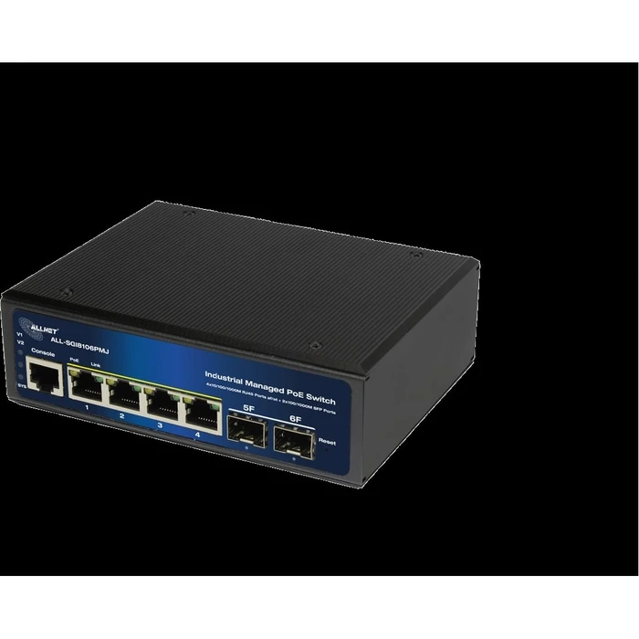 Network Switch 4+2P Allnet ALL-SGI8106PMJ POE M industrial