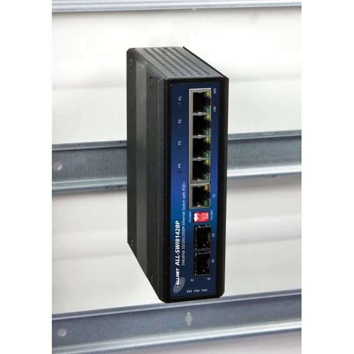 Network Switch 4+2P Allnet ALL-SWI8142BP POE+