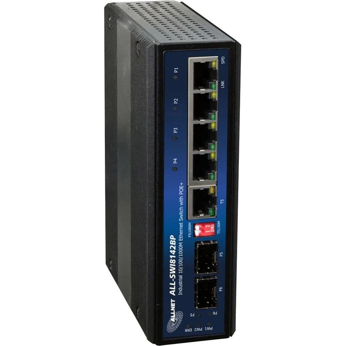 Network Switch 4+2P Allnet ALL-SWI8142BP POE+