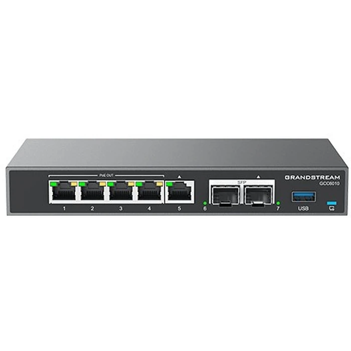 Network Switch 5+2P Grandstream GCC6010 UC PoE