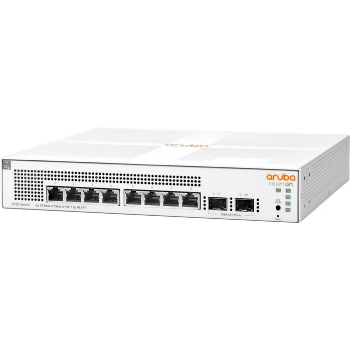 Network Switch 8+2P HP Instant On 1930 M RM PoE 124W 2SFP