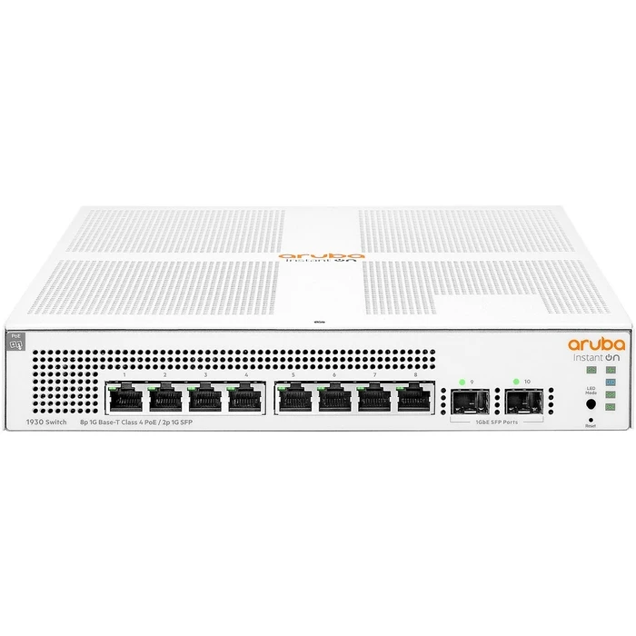 Network Switch 8+2P HP Instant On 1930 M RM PoE 124W 2SFP