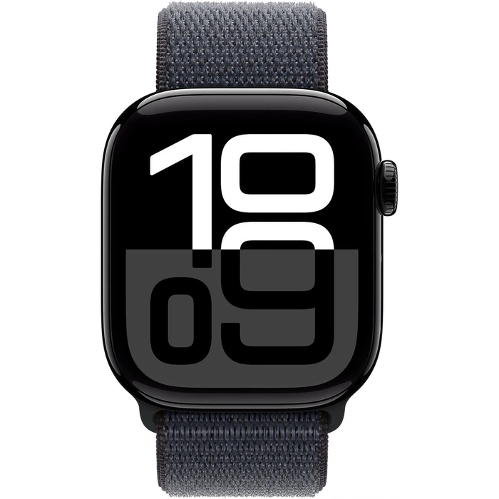 Smartwatch Apple Watch Series 10 42mm Jet Black Aluminium with Ink Sport Loop