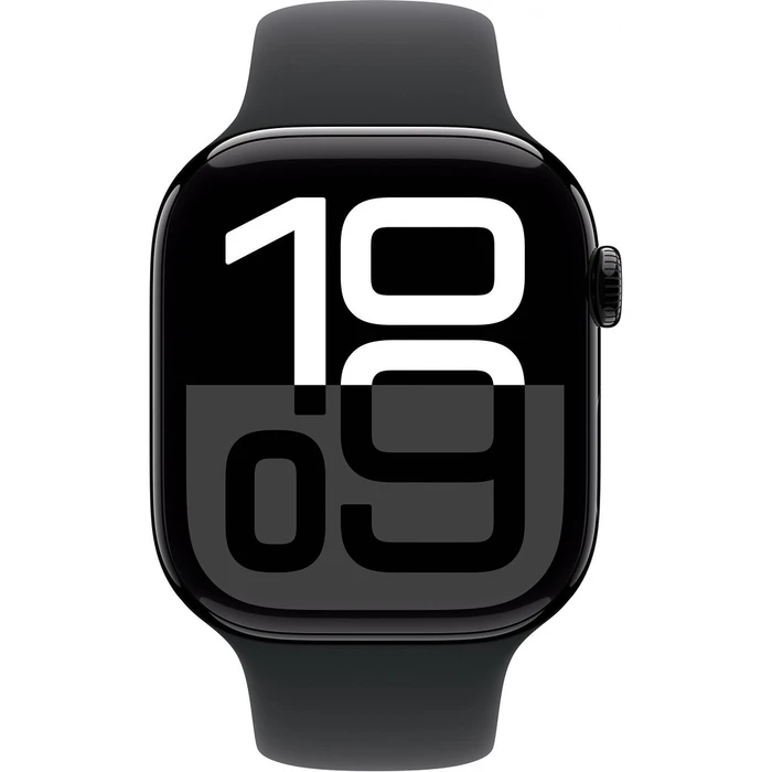 Smartwatch Apple Watch Series 10 Cellular 46mm Jet Black Aluminium with Black Sport - M/L
