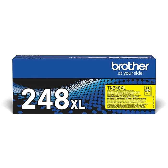 Toner Brother TN-248XLY yellow up to 2.300 Pages ISO/IEC 19798
