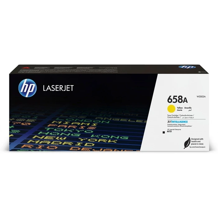 Toner HP 658A Yellow LaserJet Cartridge