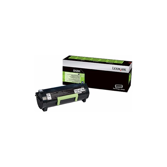Toner Lexmark 512H 51F2H00 Black up to 5.000 Pages