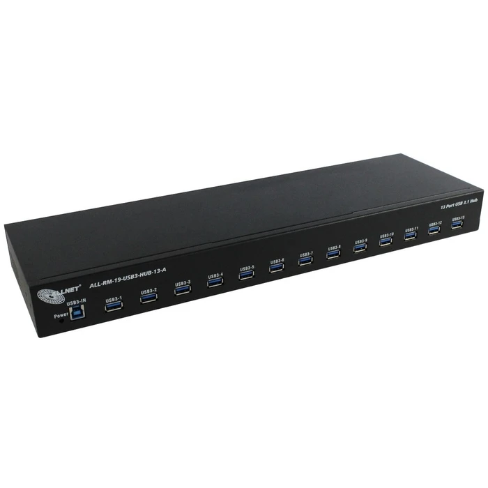 USB Hub Allnet USB 3.0 13 Port Type-A, 19 1HE