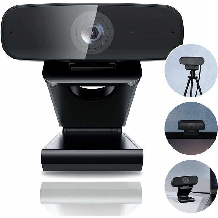 Webcam BC Master BC-W1 Full HD with 1/2,7-CMOS Sensor Black