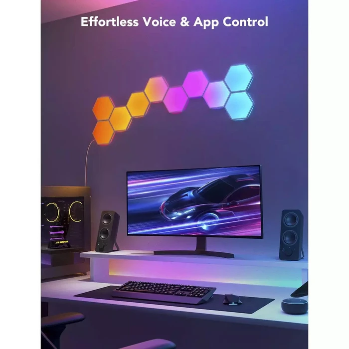 Διακοσμητικό Φωτιστικό Govee Glide Hexa Expansion Pack (2 Panels) for H6061