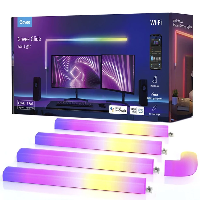 Διακοσμητικό Φωτιστικό Govee Glide Wall Light (4+1)
