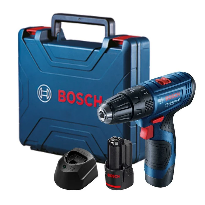 Δραπανοκατσάβιδο Bosch Professional - GSB 120-LI inkl. 2x Battery and case