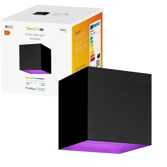 Εξωτερικό Φωτιστικό Hombli smart outdoorwandleuchte, Black