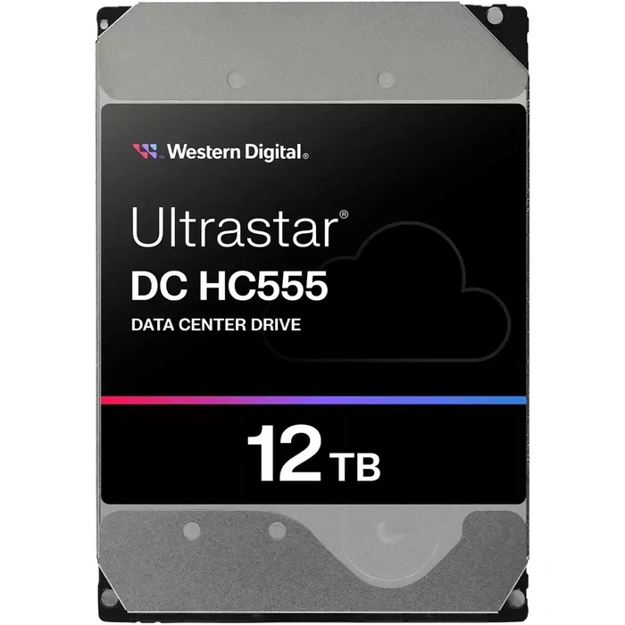 Εσωτερικός Σκληρός Δίσκος 12TB WD Ultrastar DC HC555 3.5" 26.1 512 7200RPM SAS ULTRA 512E SE P3 DC