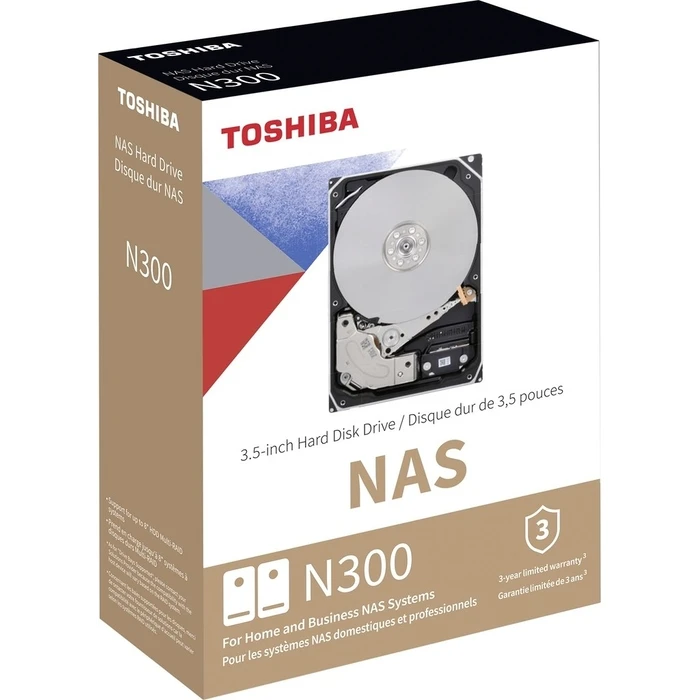 Εσωτερικός Σκληρός Δίσκος 6TB Toshiba N300 HDWG760EZSTA 7200RPM 512MB retail
